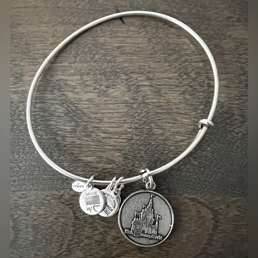 Alex and Ani Disney® Magic Kingdom Cinderella’s Castle Charm Bangle